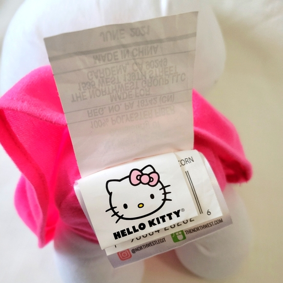 Hello Kitty Rainbow Unicorn 14 inch Plush *2021 - Picture 3 of 13